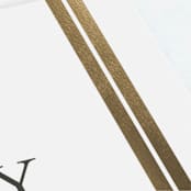 "Gilded Frame" - Place Cards in Corn by Stacey Meacham - Detail