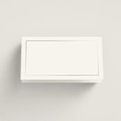 "Entwine" - Place Cards in Pearl by Jennifer Postorino - Blank front