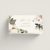 "Country Garden" - Place Cards in Verdant by Susan Moyal - Folded with Free Guest Printing