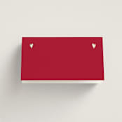 "Amore" - Place Cards in Snow by Ani Somi - Blank front