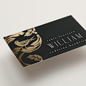"Mirror" - Place Cards in Onyx by Ana de Sousa - Detail