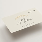 "To Hold" - Place Cards in Ivory by Carolyn Nicks - Detail
