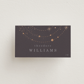 "North" - Place Cards in Twilight by Baumbirdy - Front with Free Guest Printing