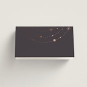"North" - Place Cards in Twilight by Baumbirdy - Blank front