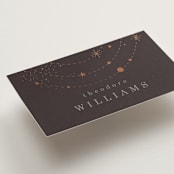 "North" - Place Cards in Twilight by Baumbirdy - Detail