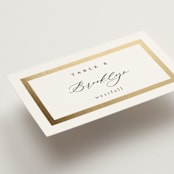 "Chisel" - Place Cards in Quartz by Kristie Kern - Detail