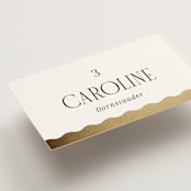 "Inventive" - Place Cards in Pepper by Olivia Raufman - Detail