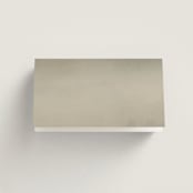 "Hillside" - Place Cards in Graphite by Everett Paper Goods - Folded Back of Card