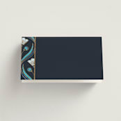 "Deco pattern" - Place Cards in Cote d'azur by Ana de Sousa - Blank front