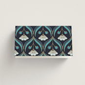 "Deco pattern" - Place Cards in Cote d'azur by Ana de Sousa - Folded Back of Card