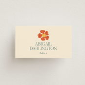 "Tropical garden" - Place Cards in Jungle by Simona Camp - Front with Free Guest Printing