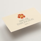 "Tropical garden" - Place Cards in Jungle by Simona Camp - Detail
