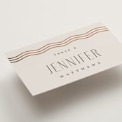 "Newberry" - Place Cards in Bisque by Kristie Kern - Detail