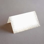 "glitter arch" - Place Cards in Champagne by Design Lotus - Blank front