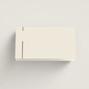 "Together" - Place Cards in Cream Puff by Pixel and Hank - Blank front