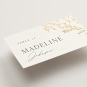 "Swoon" - Place Cards in Cotton by Carolyn Nicks - Detail