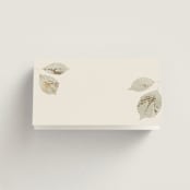 "Sonnet" - Place Cards in Meadow by Kristie Kern - Blank front