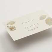 "Sonnet" - Place Cards in Meadow by Kristie Kern - Detail
