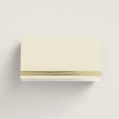 "Aatreya" - Place Cards in Marigold by Pati Cascino - Blank front