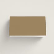 "Henna Stamp" - Place Cards in Champagne by Oma N. Ramkhelawan - Folded Back of Card