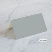 "love drops" - Place Cards in Pale by Phrosné Barwood - Folded Back of Card
