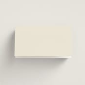"Queen Anne's Lace" - Place Cards in Creme Brulee by Jennifer Wick - Folded Back of Card