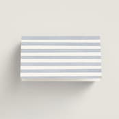 "Climbing Florals" - Place Cards in Sapphire by Olivia Raufman - Folded Back of Card