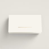 "Elegant Flourish" - Place Cards in Sugar by Jessica Williams - Blank front