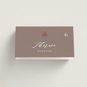 "autumne" - Place Cards in Maple by Lori Wemple - Folded with Free Guest Printing