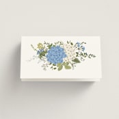 "Garden Whisper" - Place Cards in Coastal by Susan Moyal - Folded Back of Card