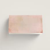 "Sweeping Vine" - Place Cards in Dusty Rose by Itsy Belle Studio - Folded Back of Card