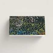 "By the Creek" - Place Cards in Emerald by Becky Nimoy - Folded Back of Card
