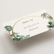 "The Greenhouse" - Place Cards in Seagreen by Elly - Detail