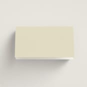 "Deco Spring Florals" - Place Cards in Birch by Shiny Penny Studio - Folded Back of Card