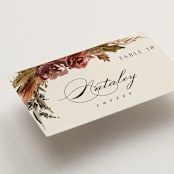 "poetique" - Place Cards in Autumn by Kate Ahn - Detail