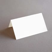 "Modern Photo Frame" - Place Cards in Cement by Hooray Creative - Blank front