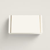 "Refined style" - Place Cards in Slate by Stacey Meacham - Blank front