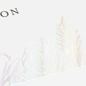 "Sketched Bouquet" - Gloss-Press® Place Cards in Ivory by Phrosné Barwood - Detail