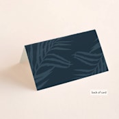 "Pristine" - Gloss-Press® Place Cards in Pearl by Robin Ott - Folded Back of Card