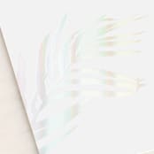 "Pristine" - Gloss-Press® Place Cards in Pearl by Robin Ott - Detail