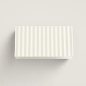 "Pearls" - Gloss-Press® Place Cards in Silk by mo kelley - Folded Back of Card