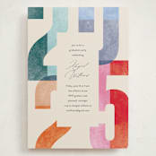 "Grad Party" - Graduation Party Invitations in Confetti by Pixel and Hank - Front