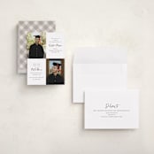 "Mod Duo" - Graduation Party Invitations in Fudge by Mansi Verma - Assembled