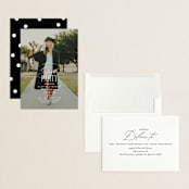 "classic party" - Graduation Party Invitations in Cotton by Creo Study - Assembled