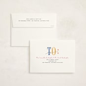 "Iconic" - Graduation Party Invitations in Fruitloop by Vera Lim - FREE Recipient Addressing