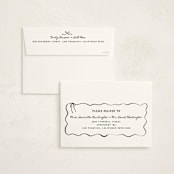 "Trendsetter" - Graduation Party Invitations in Noir by Creo Study - FREE Recipient Addressing