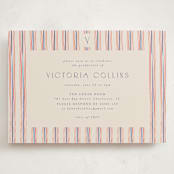 "Past and Future" - Graduation Party Invitations in Navy by Claudia Orengo - Front