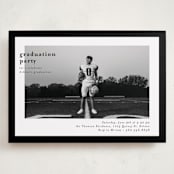 "Naruna" - Graduation Party Invitations in Chalk by Deynaaz Daraei - Front