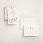 "cocktails and laughter" - Graduation Party Invitations in Orchid by Cass Loh - Assembled
