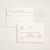 "Starry Celebration" - Graduation Party Invitations in Cotton Candy by Kercia Jane - FREE Recipient Addressing